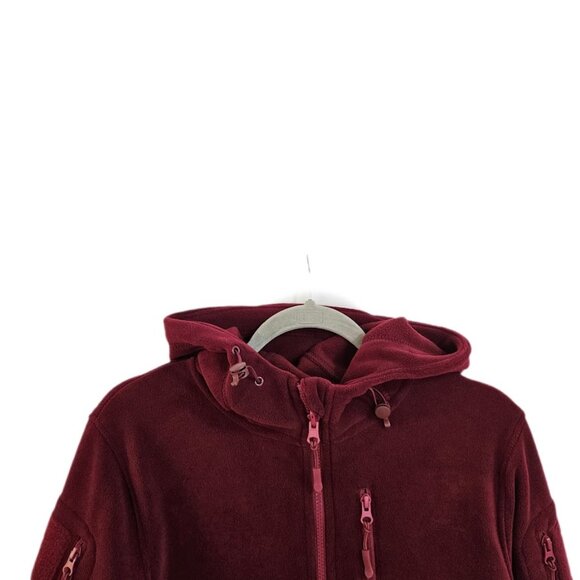 NWT Baerskin W’s Tactical Hoodie 4.0 Burgundy M - Picture 2 of 13
